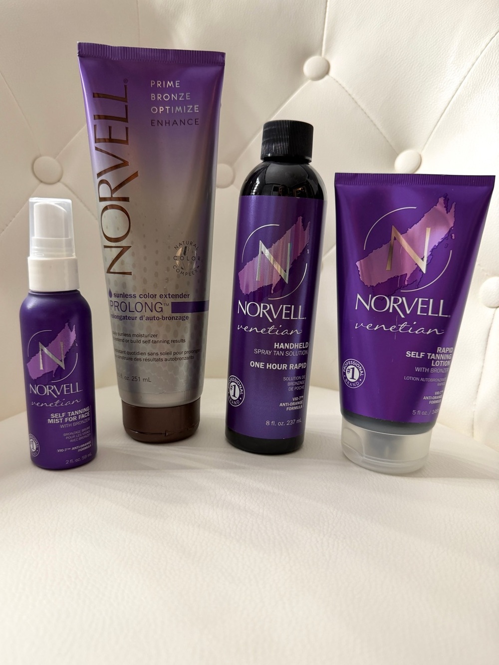 Norvell Venetian Self-Tanning Set - Lotion & Spray Rapid Solution